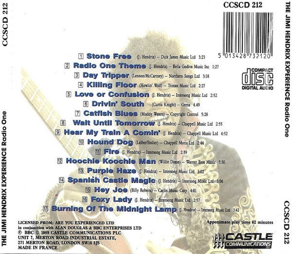 The Jimi Hendrix Experience : Radio One (CD, RE)