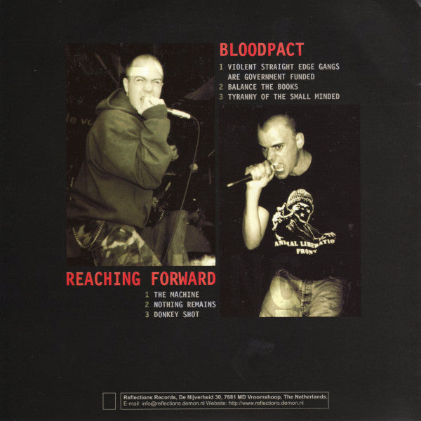 Bloodpact / Reaching Forward : Bloodpact / Reaching Forward (7")