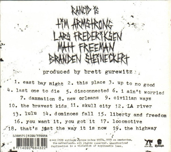 Rancid : Let The Dominoes Fall (CD, Album, Dig)
