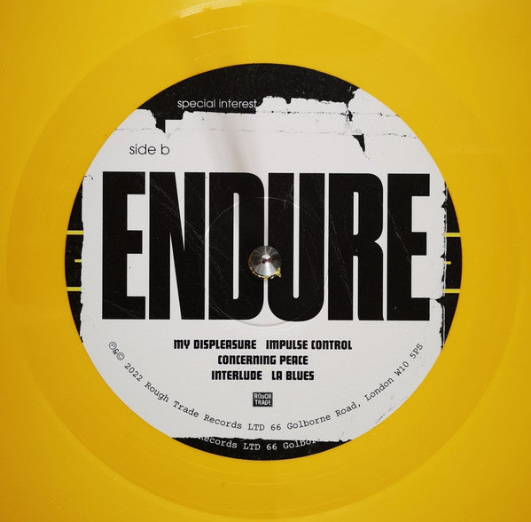 Special Interest (2) : Endure (LP, Ltd, Yel)