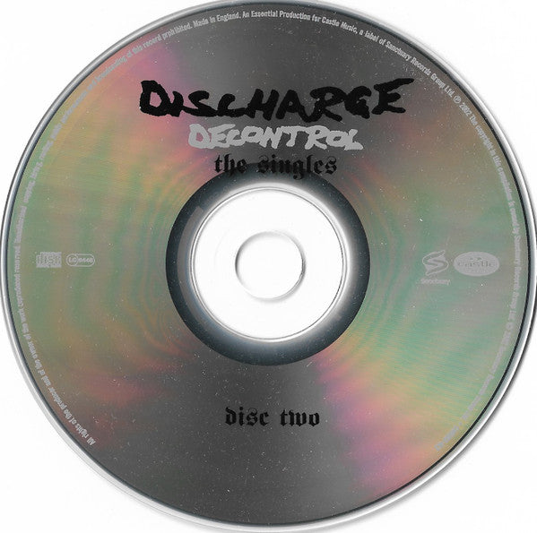 Discharge : Decontrol The Singles (2xCD, Comp)