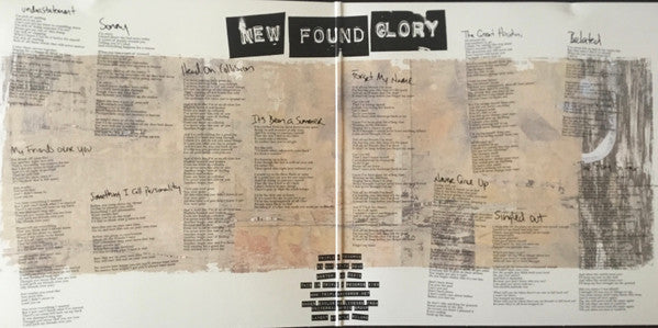 New Found Glory : Sticks And Stones (LP, Album, Ltd, RE, RP, Blu)