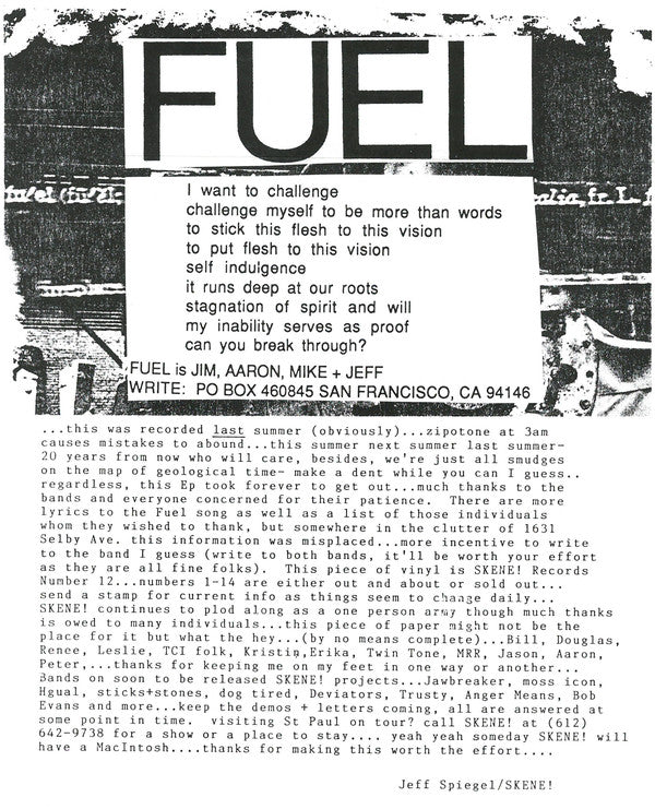 Angry Son / Fuel (5) : Angry Son / Fuel (7", EP)