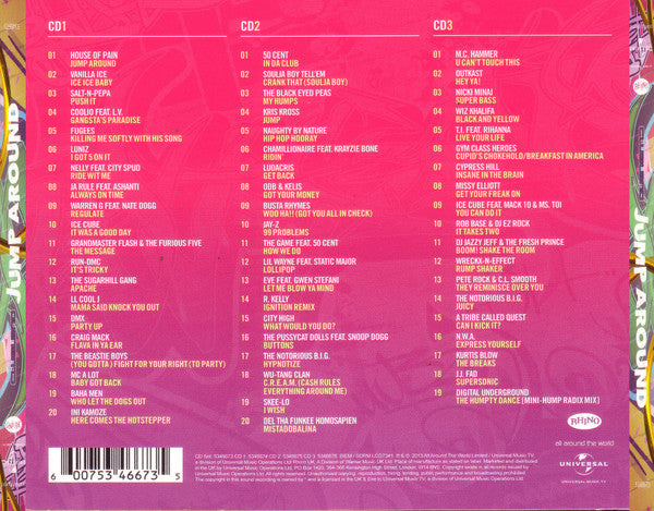 Various : Jump Around: The Ultimate Hip Hop Anthems (3xCD, Comp)