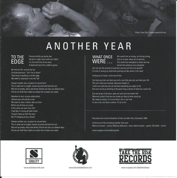 Another Year / Death Is Not Glamorous : Split Ep (7", EP)