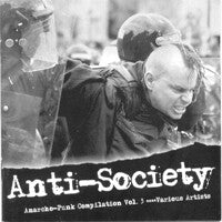 Various : Anti-Society (Anarcho-Punk Compilation Vol. 3) (CD, Comp)
