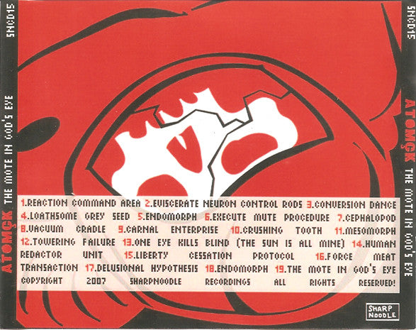 Atomçk : The Mote In God's Eye (CD, Album)