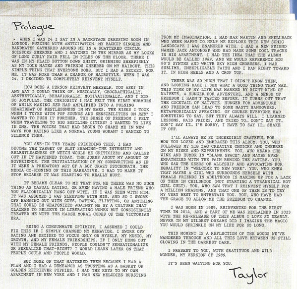 Taylor Swift : 1989 (Taylor's Version) (CD, Album, Dlx, S/Edition, Sun)