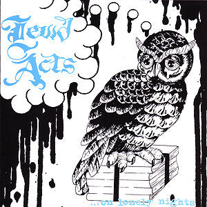 Lewd Acts : ...On Lonely Nights (7", Ltd, Blu)