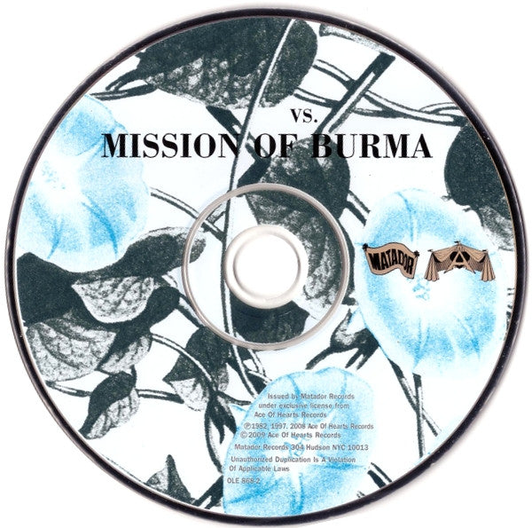 Mission Of Burma : Vs. (CD, Album)