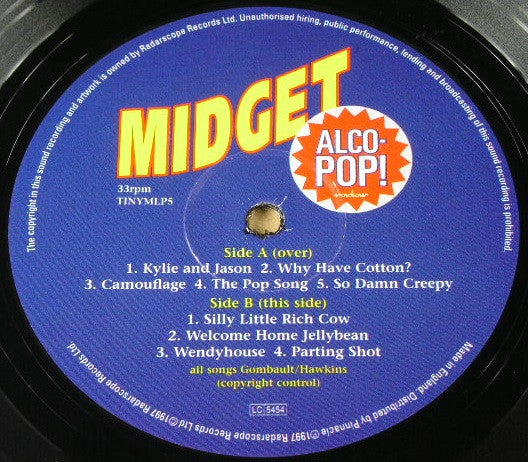 Midget (4) : Alco-Pop! (10", MiniAlbum)