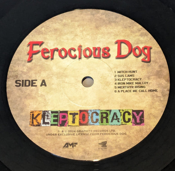 Ferocious Dog : Kleptocracy (LP, Album)