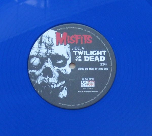 Misfits : Twilight Of The Dead (12", Ltd, Blu)