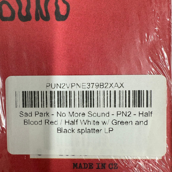 Sad Park : No More Sound (LP, Album, Ltd, Hal)