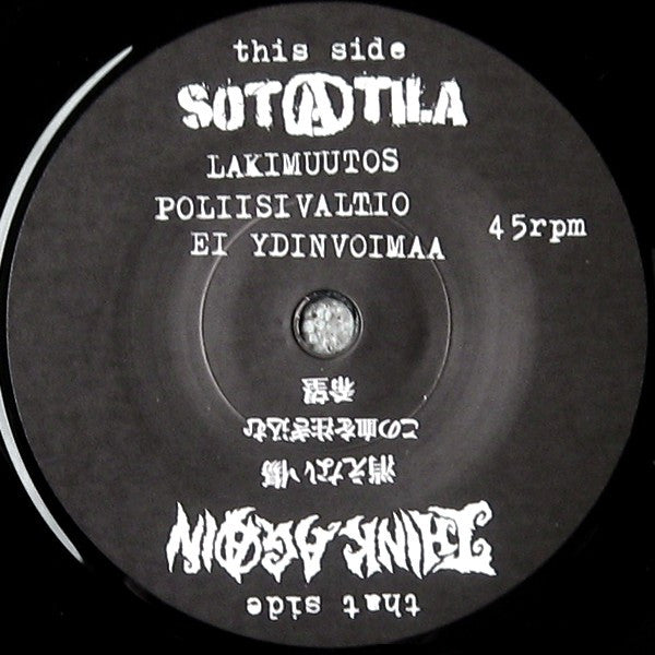 Sotatila / Think Again (2) : Black Rainbow -Split EP (7", EP)