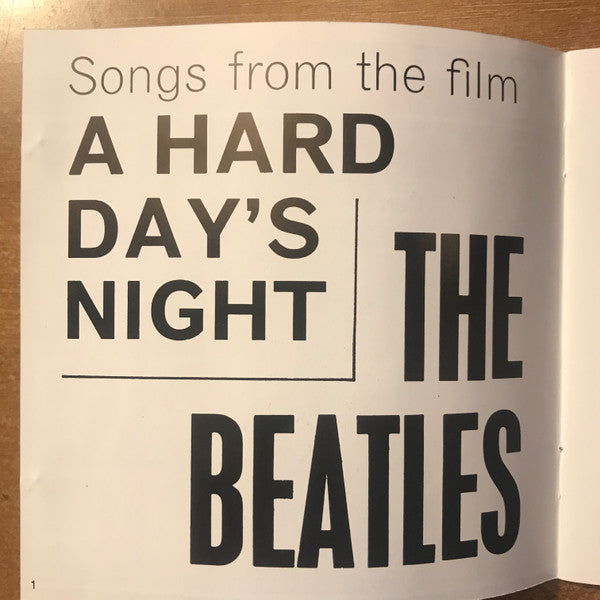 The Beatles : A Hard Day's Night (CD, Album, Mono, RE)