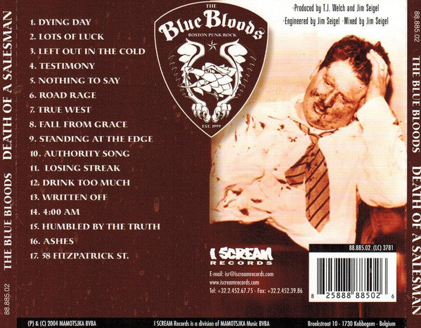 The Blue Bloods : Death Of A Salesman (CD, Album)