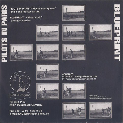 Blueprint (4) / Pilots In Paris : Blueprint / Pilots In Paris (7")