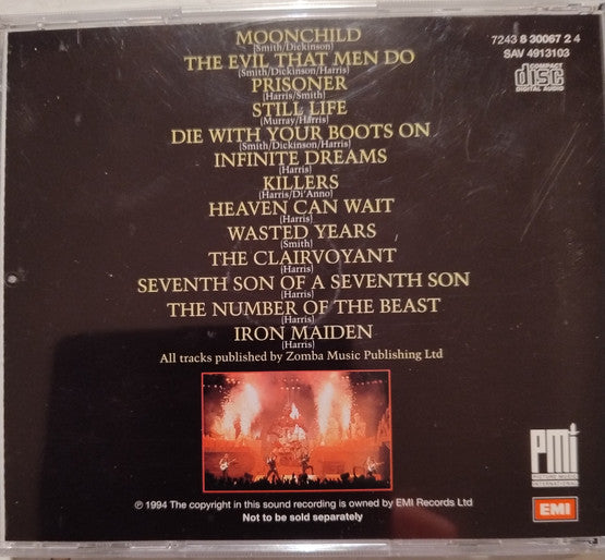 Iron Maiden : Maiden England (CD, Album)