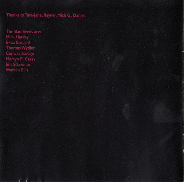 Nick Cave & The Bad Seeds : The Boatman's Call (CD, Album)