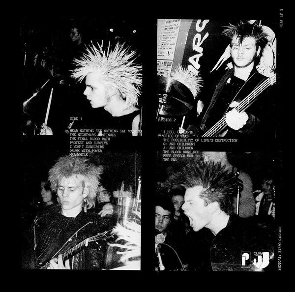 Discharge : Hear Nothing See Nothing Say Nothing (LP, Album, Gat)