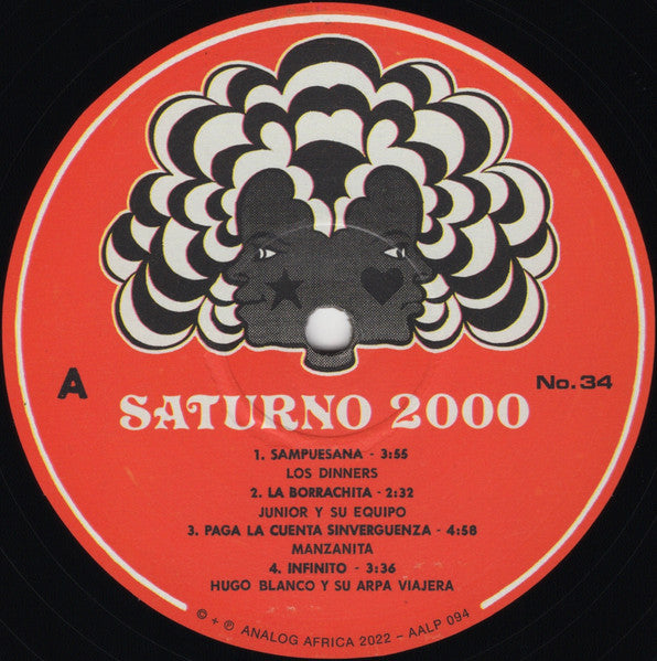 Various : Saturno 2000 (La Rebajada De Los Sonideros 1962​-​1983) (2xLP, Comp, RE, RP)