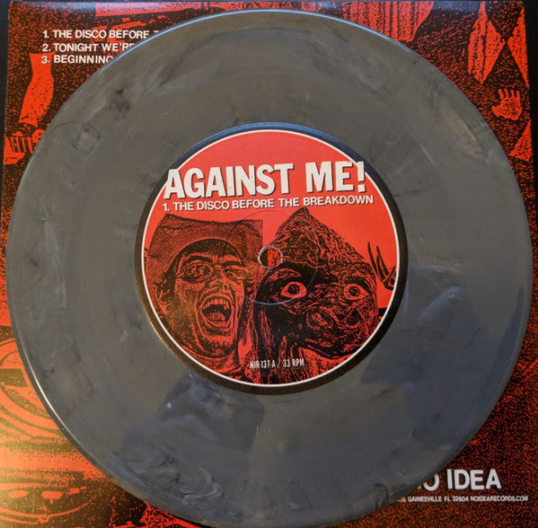 Against Me! : The Disco Before The Breakdown (7", EP, Gra)