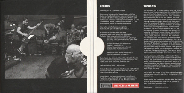 Strife : Witness A Rebirth (CD, Album)