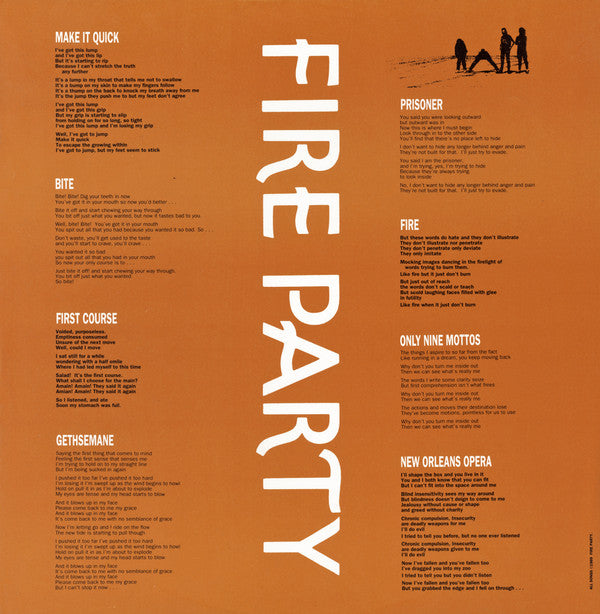 Fire Party : New Orleans Opera (12", EP)