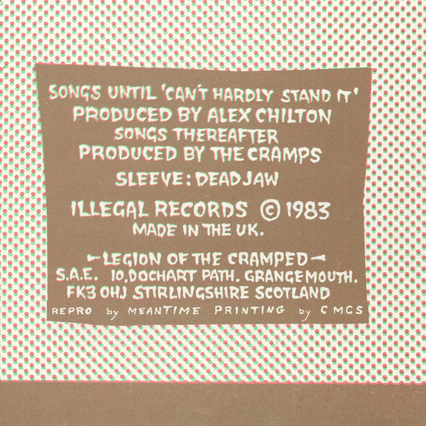 The Cramps : ...Off The Bone (LP, Comp, RE)