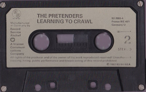 The Pretenders : Learning To Crawl (Cass, Album)