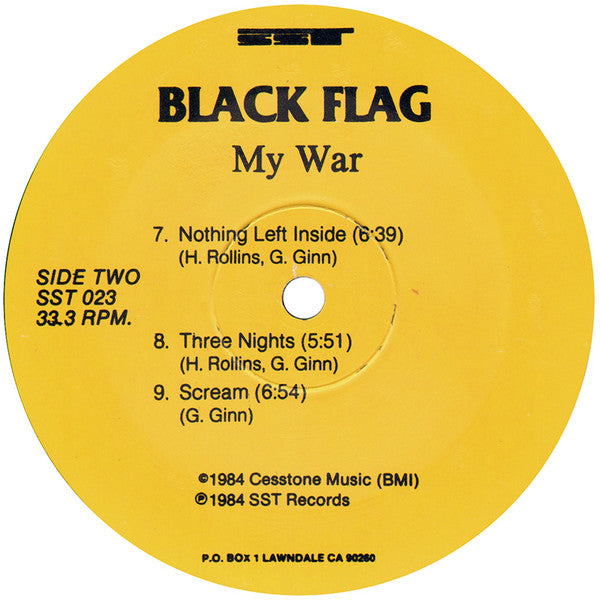 Black Flag : My War (LP, Album)