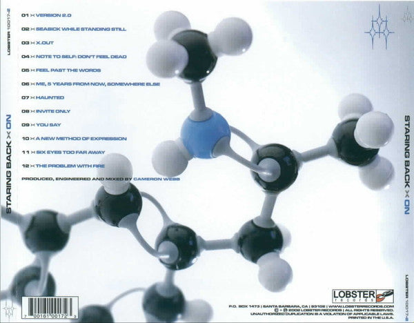 Staring Back : On (CD, Album)