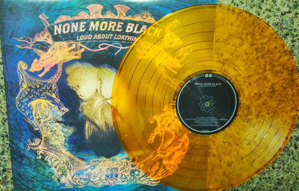 None More Black : Loud About Loathing (12", EP, Gol)