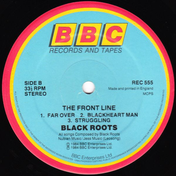Black Roots : The Front Line (LP, Album)