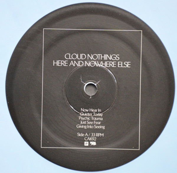 Cloud Nothings : Here And Nowhere Else (LP, Album, Ltd, Blu)