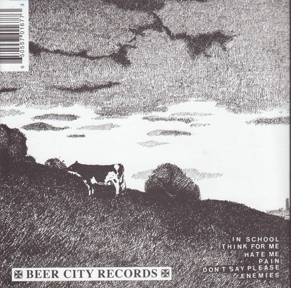 Die Kreuzen : Cows And Beer (7", RE, RM, Gol)