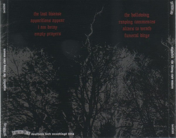 Nightfell : The Living Ever Mourn (CD, Album)