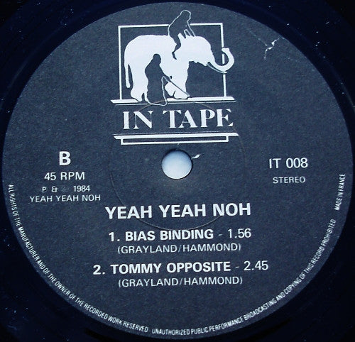 Yeah Yeah Noh : The Cottage Industry EP (7", EP)
