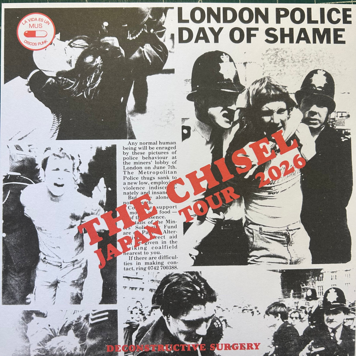 The Chisel - Deconstructive Surgery 7"