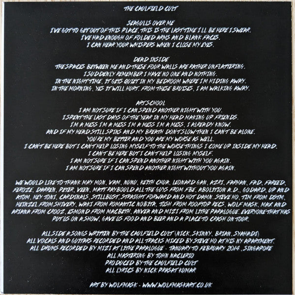 The Caulfield Cult + Godard : The Caulfield Cult + Godard (7", Yel)