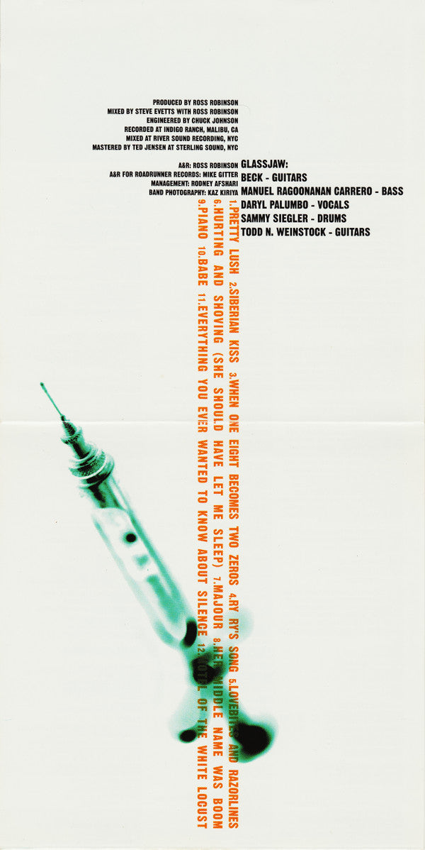 Glassjaw : Everything You Ever Wanted To Know About Silence (CD, Album)