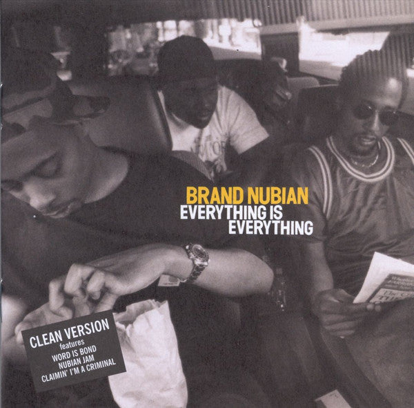 Brand Nubian : Everything Is Everything (Clean Version) (CD, Album, Cle)