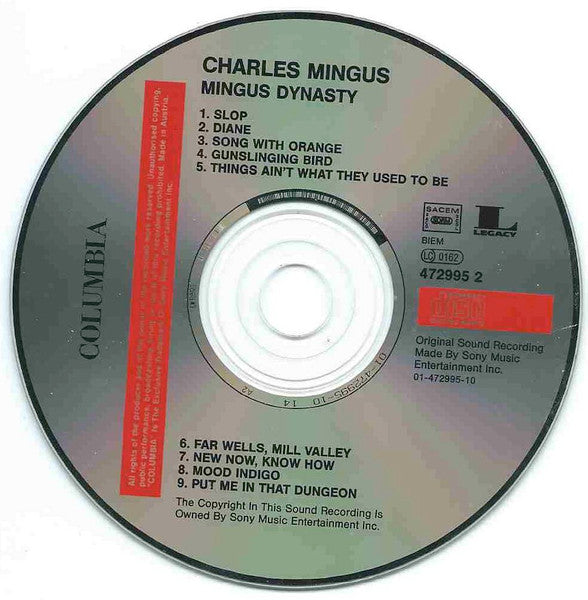 Charles Mingus : Mingus Dynasty (CD, Album, RE, RM)
