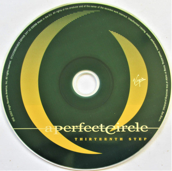 A Perfect Circle : Thirteenth Step (CD, Album, RE)