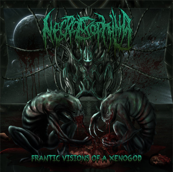 Necroexophilia : Frantic Visions Of A Xenogod (CD, Album)