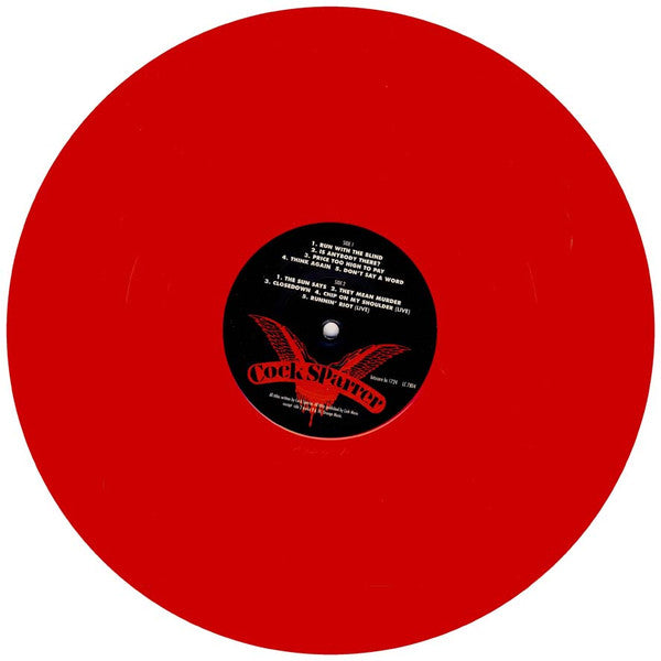 Cock Sparrer : Running Riot In '84 (LP, Album, RE, Red)