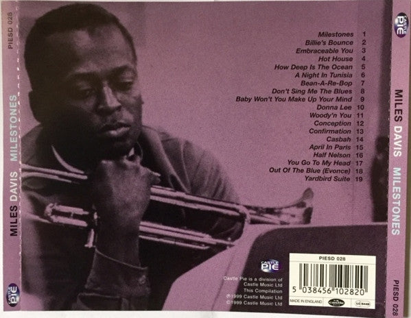 Miles Davis : Milestones (CD, Comp)