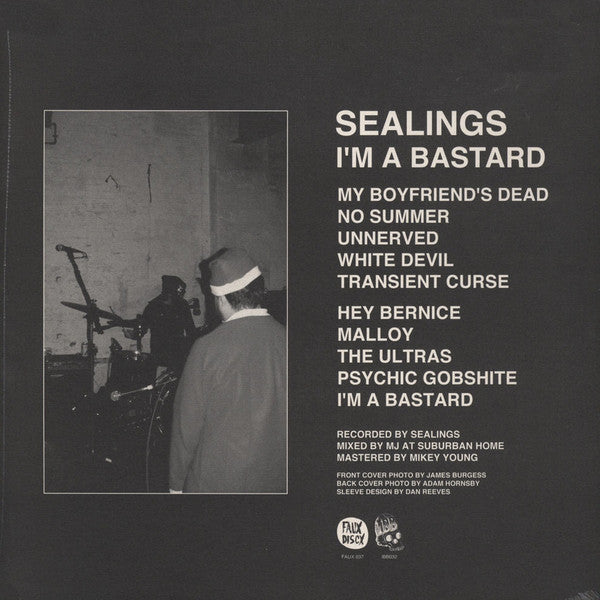 Sealings : I'm a Bastard (LP, Album, Gre)