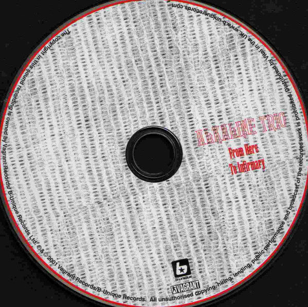 Alkaline Trio : From Here To Infirmary (CD, Album)